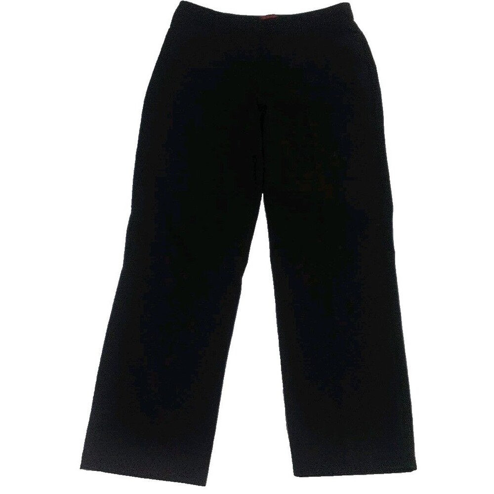 212 collection Sz 8 black dress pants women's outdoor button zip adult natural